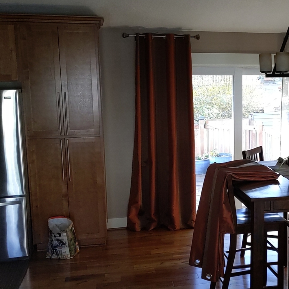 Living room curtains